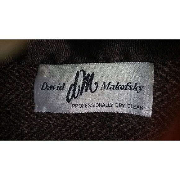 100% Wool Coat by David Makofsky - Picture 8 of 10